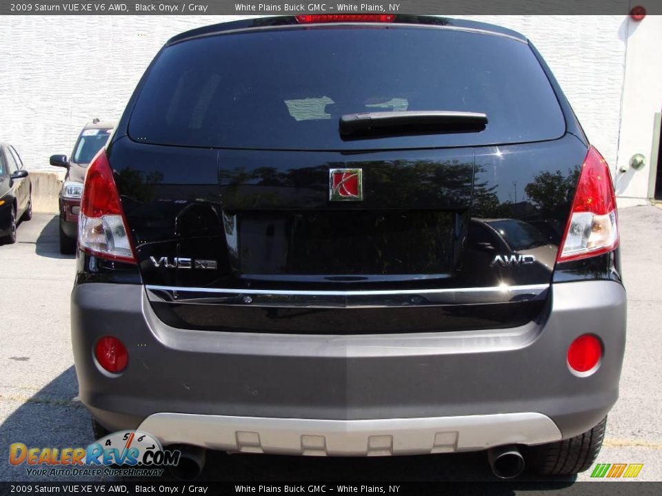 2009 Saturn VUE XE V6 AWD Black Onyx / Gray Photo #6
