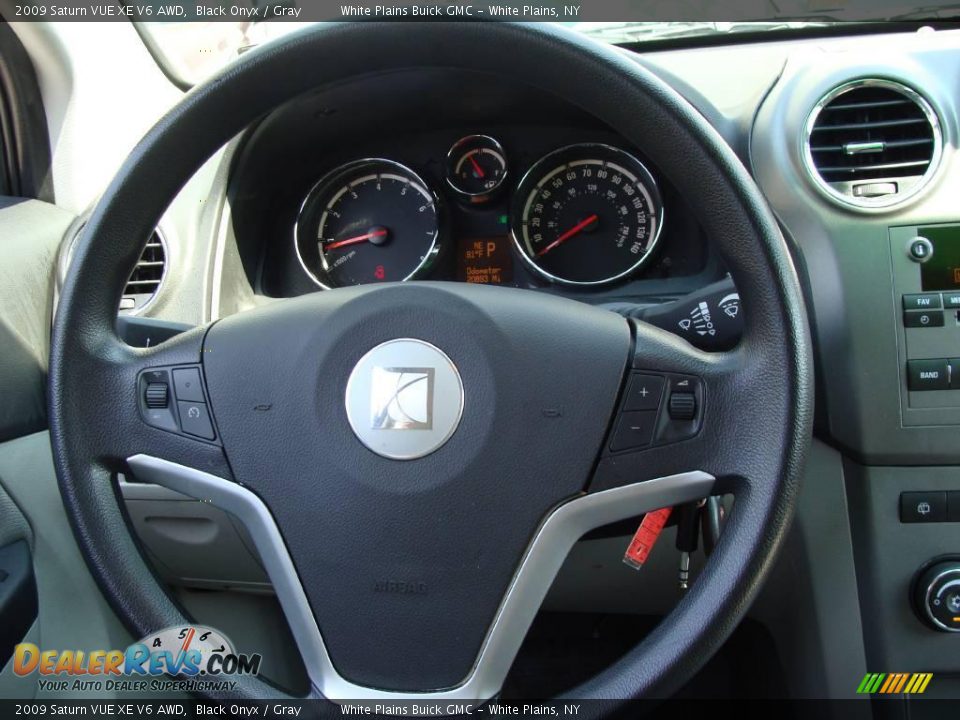 2009 Saturn VUE XE V6 AWD Black Onyx / Gray Photo #18
