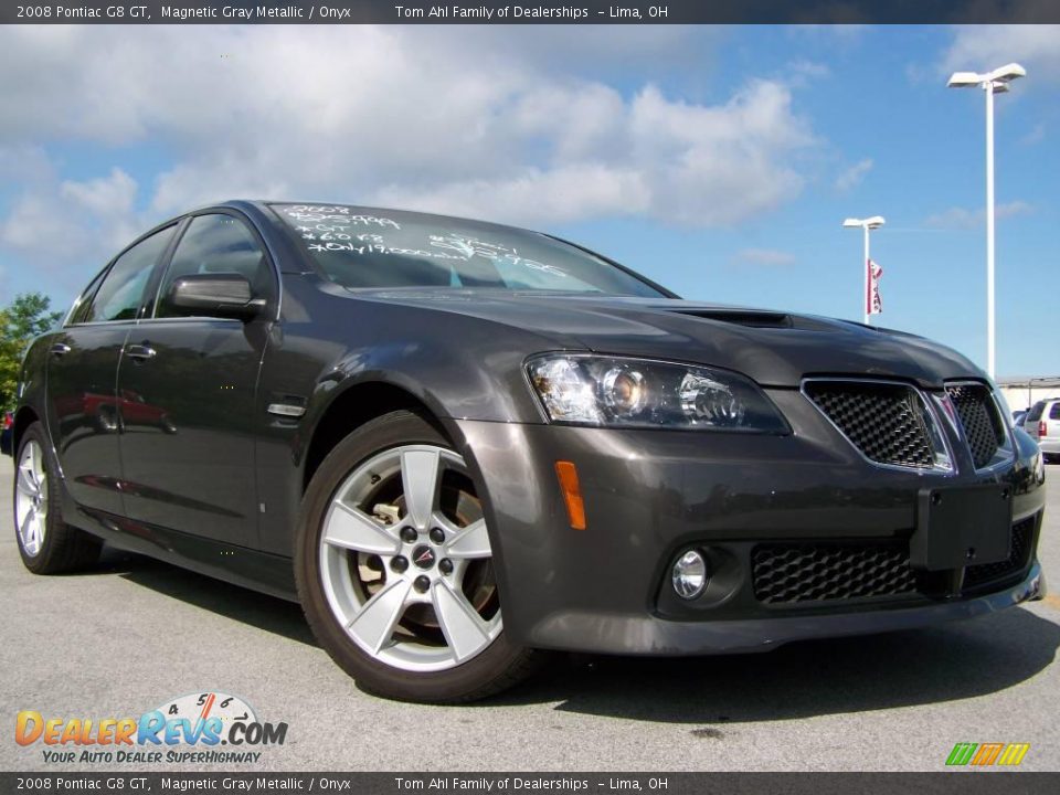 2008 Pontiac G8 GT Magnetic Gray Metallic / Onyx Photo #1