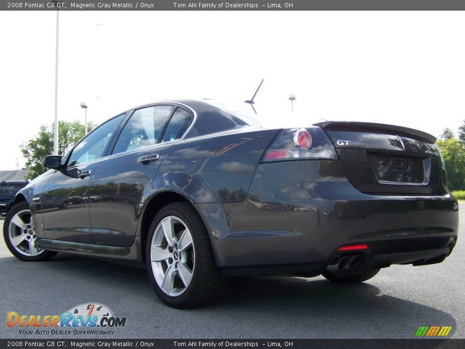 2008 Pontiac G8 GT Magnetic Gray Metallic / Onyx Photo #4