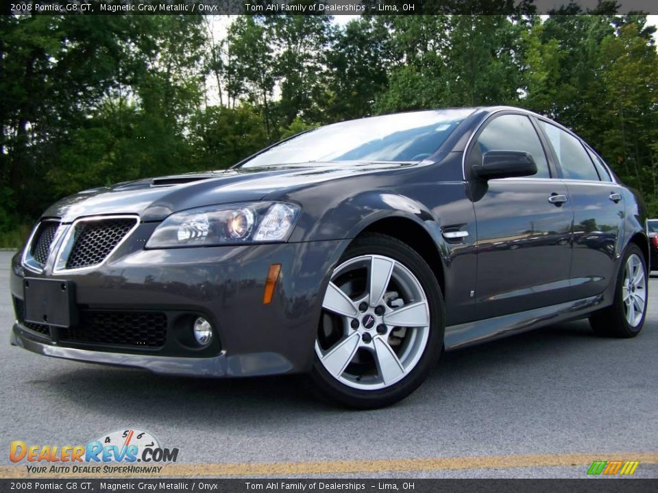 2008 Pontiac G8 GT Magnetic Gray Metallic / Onyx Photo #5