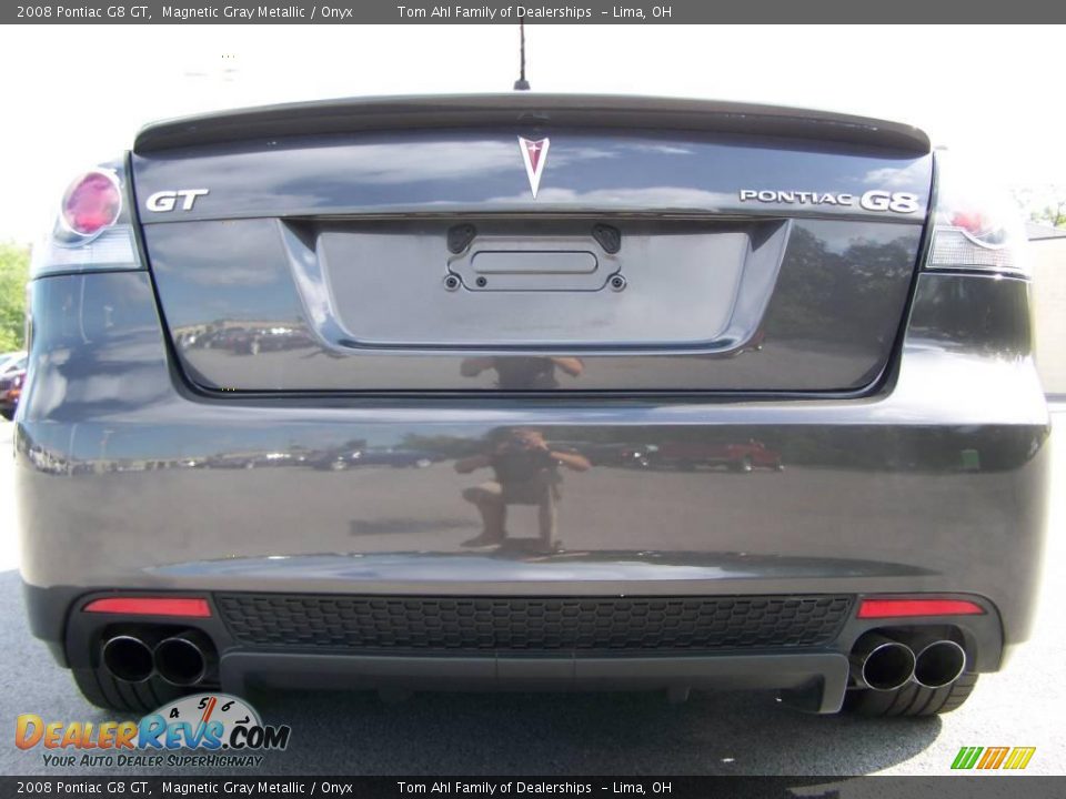 2008 Pontiac G8 GT Magnetic Gray Metallic / Onyx Photo #6