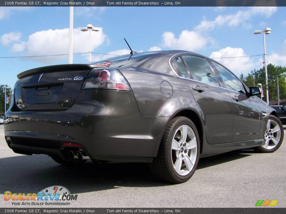 2008 Pontiac G8 GT Magnetic Gray Metallic / Onyx Photo #7