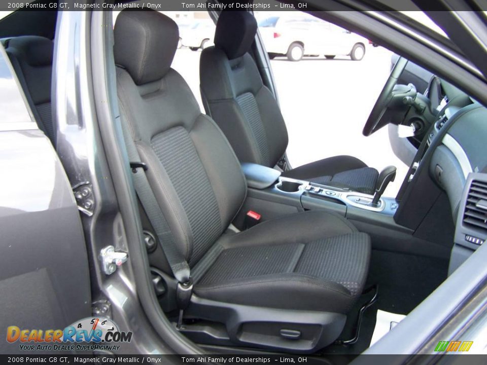 2008 Pontiac G8 GT Magnetic Gray Metallic / Onyx Photo #12