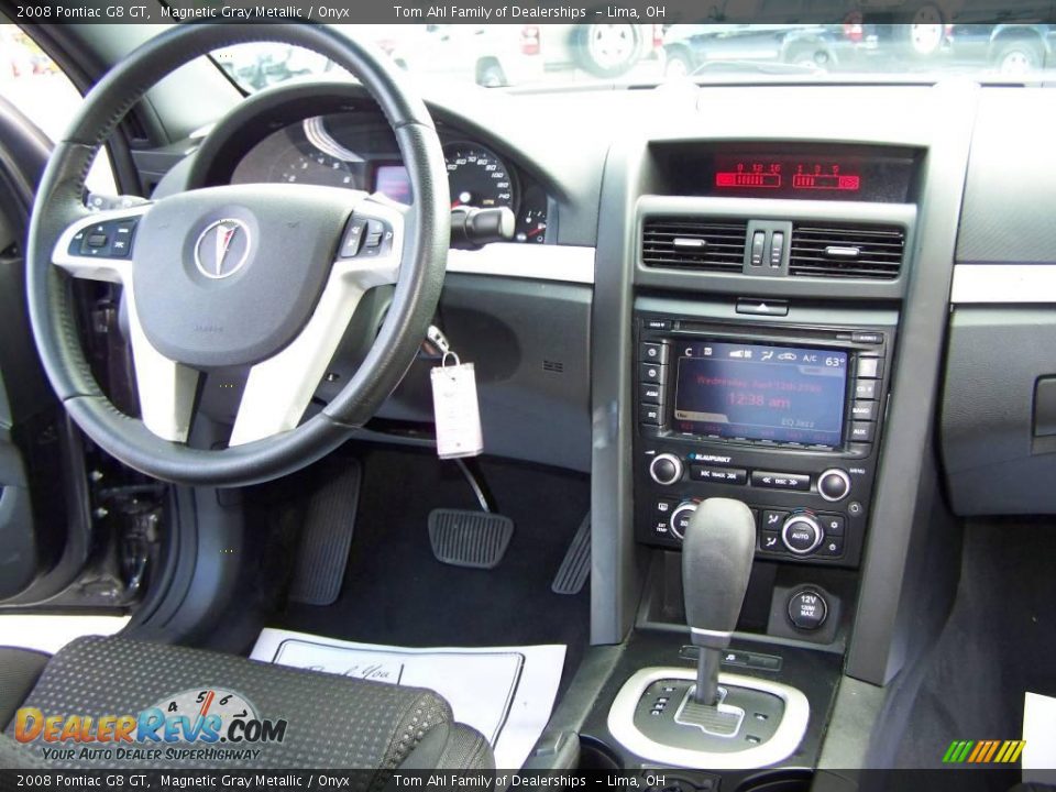 2008 Pontiac G8 GT Magnetic Gray Metallic / Onyx Photo #13