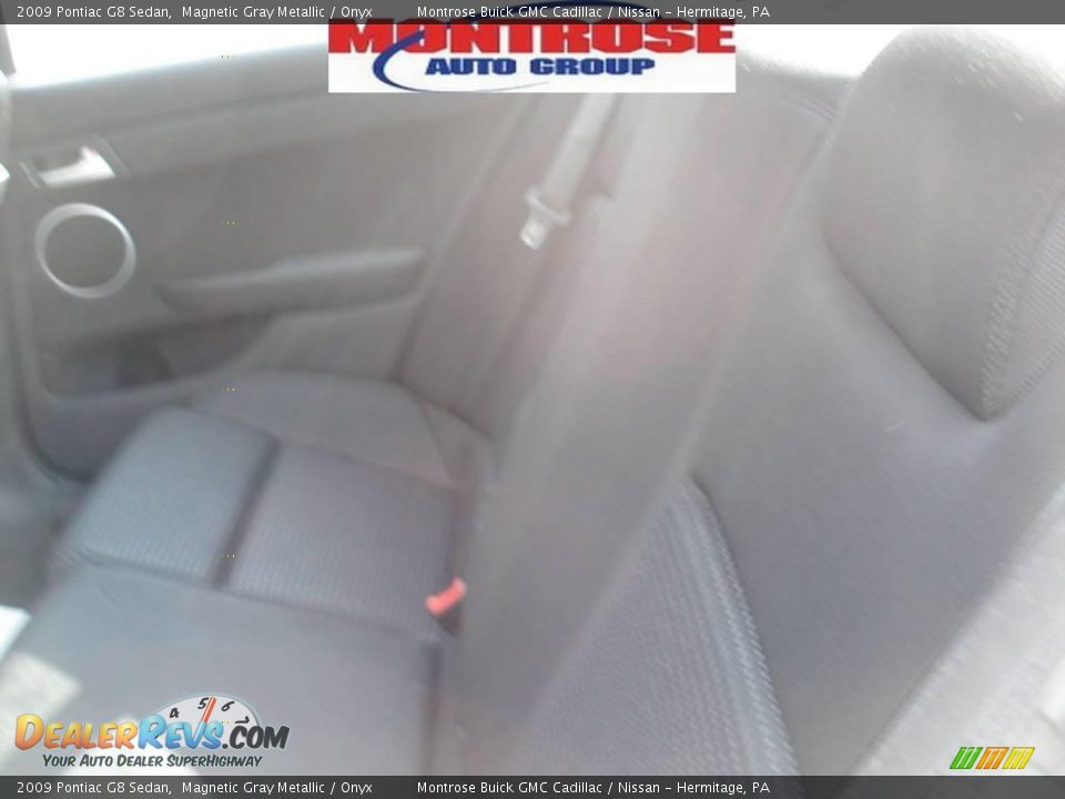 2009 Pontiac G8 Sedan Magnetic Gray Metallic / Onyx Photo #14