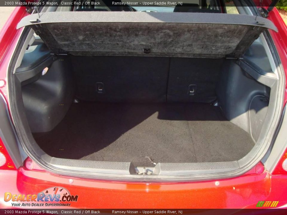 2003 Mazda Protege 5 Wagon Classic Red / Off Black Photo #25