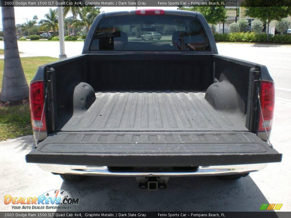 2003 Dodge Ram 1500 SLT Quad Cab 4x4 Graphite Metallic / Dark Slate Gray Photo #19