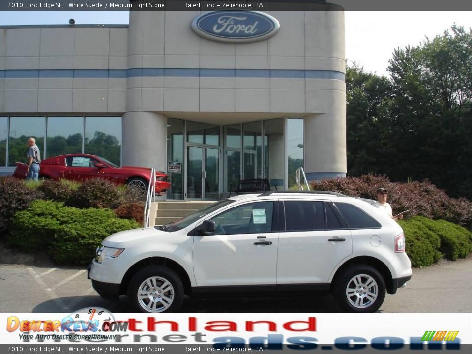 2010 Ford Edge SE White Suede / Medium Light Stone Photo #1
