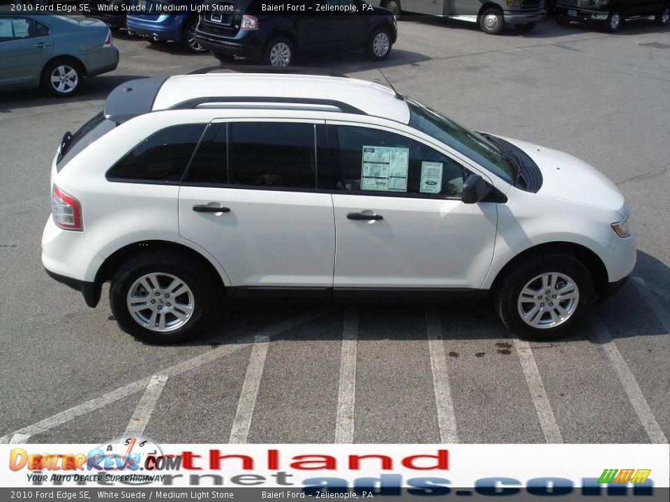 2010 Ford Edge SE White Suede / Medium Light Stone Photo #5