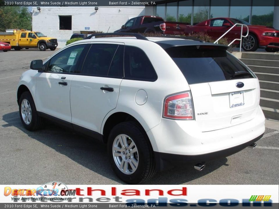 2010 Ford Edge SE White Suede / Medium Light Stone Photo #8