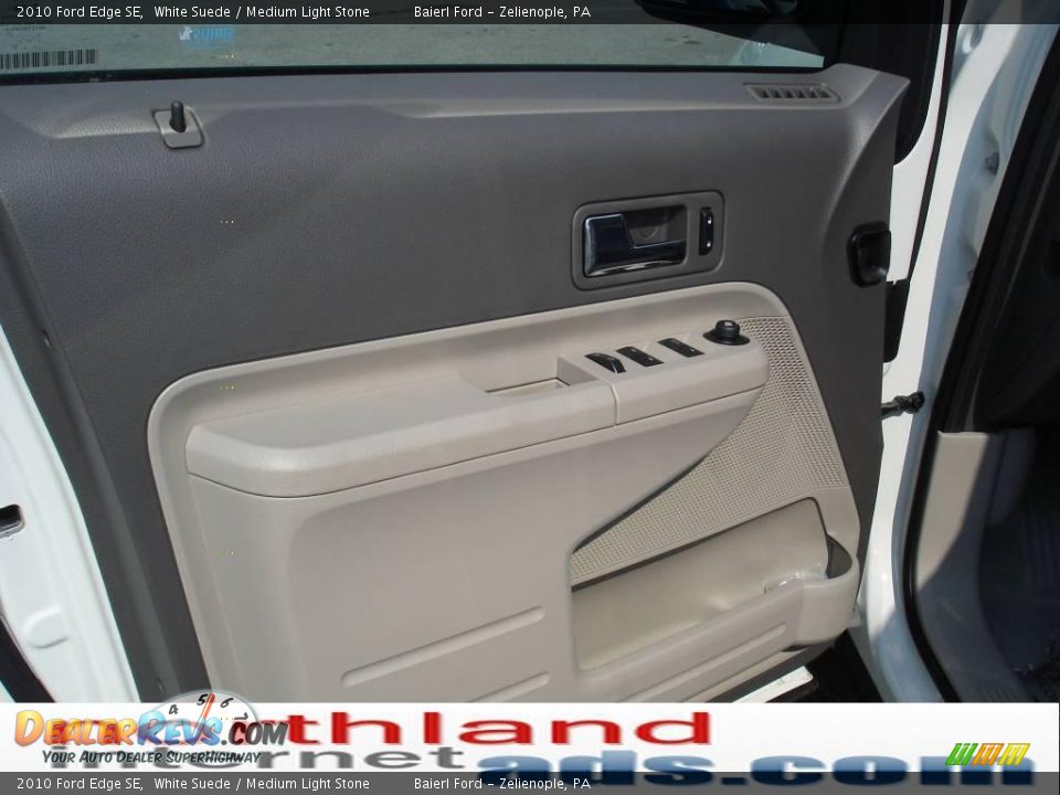 2010 Ford Edge SE White Suede / Medium Light Stone Photo #9