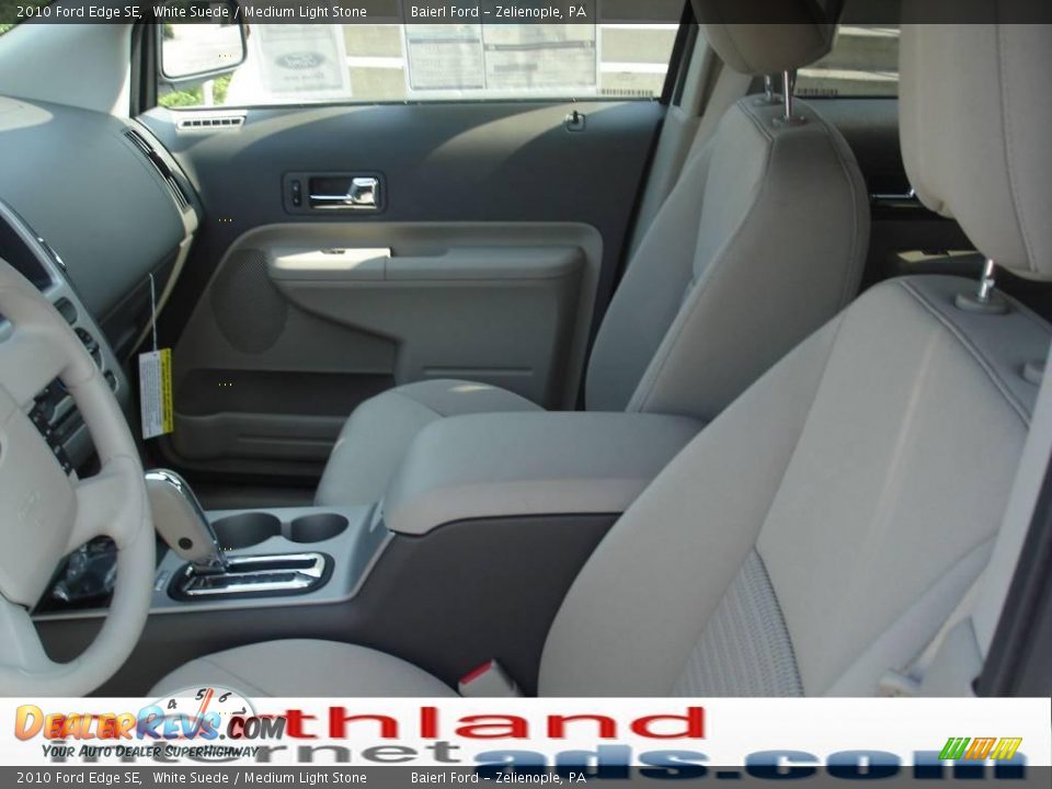 2010 Ford Edge SE White Suede / Medium Light Stone Photo #11