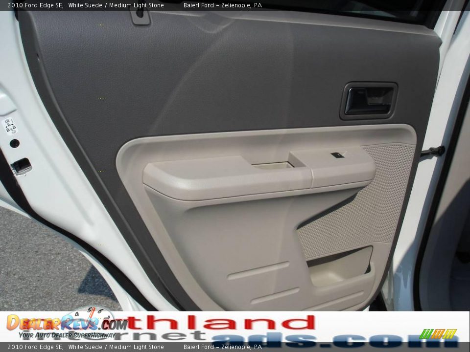 2010 Ford Edge SE White Suede / Medium Light Stone Photo #13