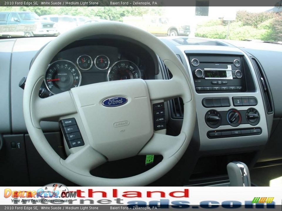 2010 Ford Edge SE White Suede / Medium Light Stone Photo #14
