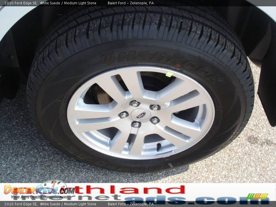 2010 Ford Edge SE White Suede / Medium Light Stone Photo #16
