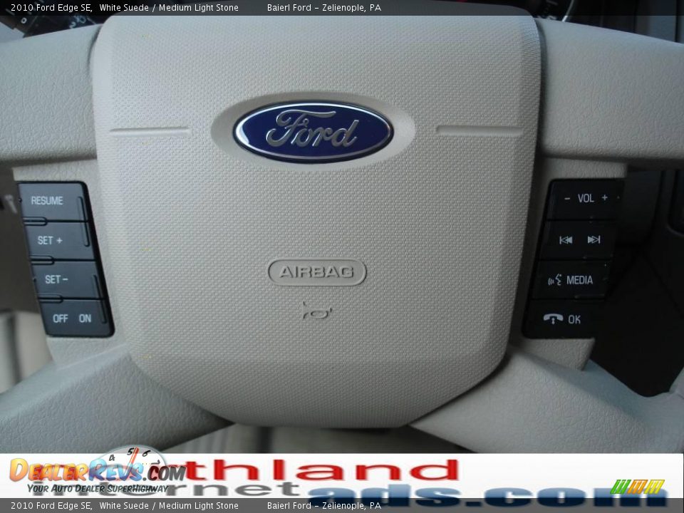 2010 Ford Edge SE White Suede / Medium Light Stone Photo #19
