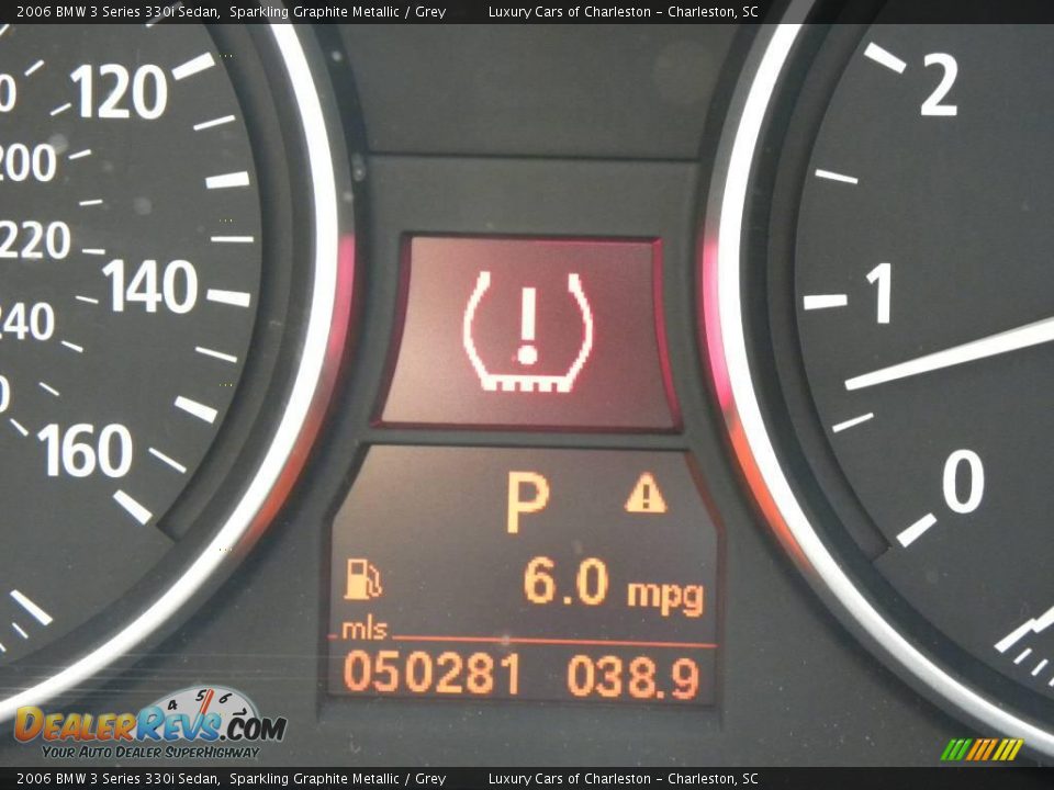 2006 BMW 3 Series 330i Sedan Sparkling Graphite Metallic / Grey Photo #23