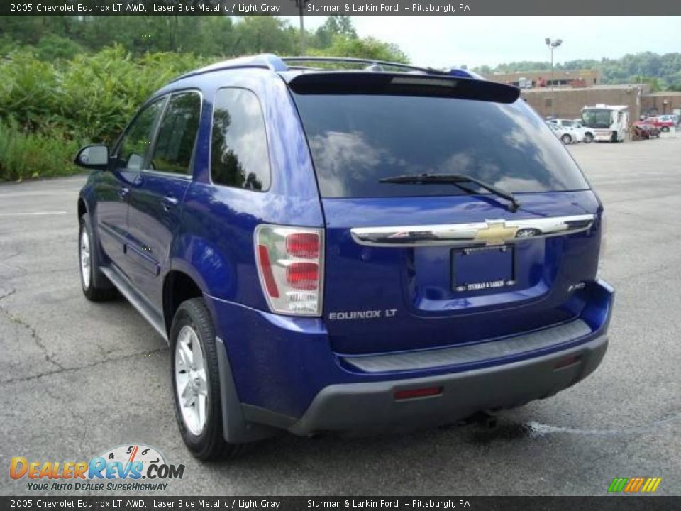 2005 Chevrolet Equinox LT AWD Laser Blue Metallic / Light Gray Photo #5
