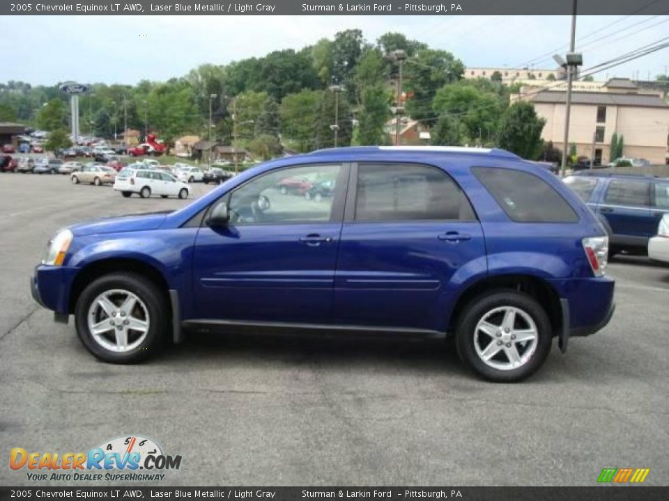 2005 Chevrolet Equinox LT AWD Laser Blue Metallic / Light Gray Photo #6