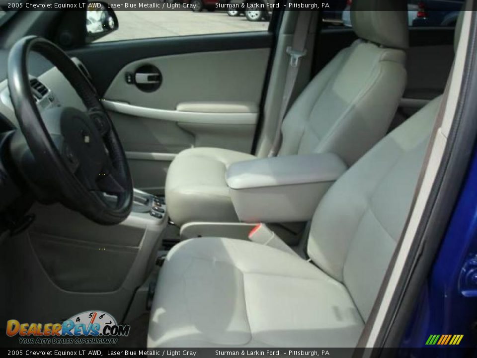 2005 Chevrolet Equinox LT AWD Laser Blue Metallic / Light Gray Photo #10