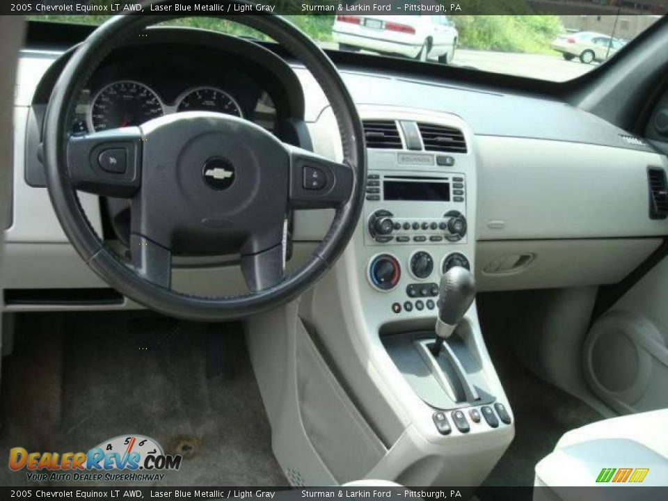 2005 Chevrolet Equinox LT AWD Laser Blue Metallic / Light Gray Photo #12
