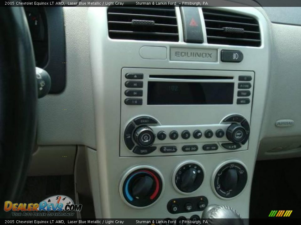 2005 Chevrolet Equinox LT AWD Laser Blue Metallic / Light Gray Photo #18