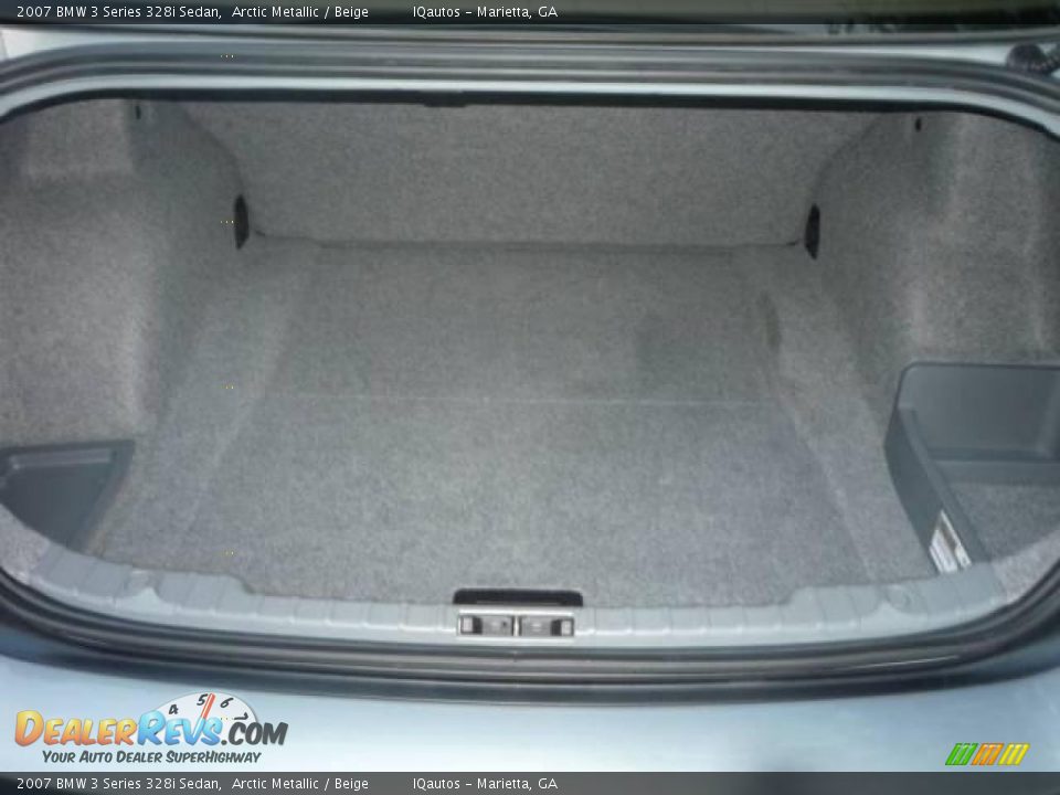 2007 BMW 3 Series 328i Sedan Arctic Metallic / Beige Photo #20