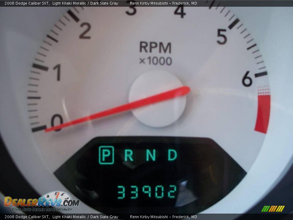 2008 Dodge Caliber SXT Light Khaki Metallic / Dark Slate Gray Photo #10