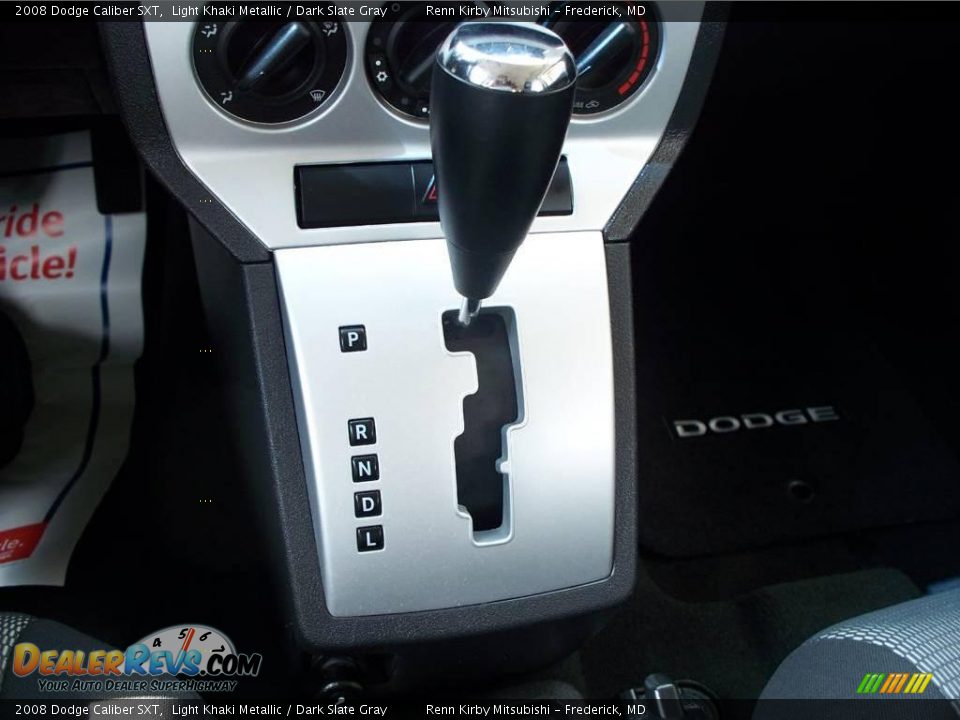 2008 Dodge Caliber SXT Light Khaki Metallic / Dark Slate Gray Photo #12