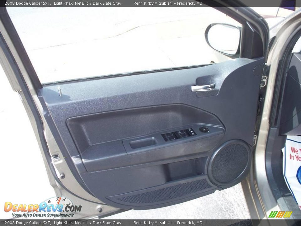 2008 Dodge Caliber SXT Light Khaki Metallic / Dark Slate Gray Photo #14