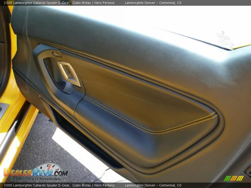 2006 Lamborghini Gallardo Spyder E-Gear Giallo Midas / Nero Perseus Photo #18