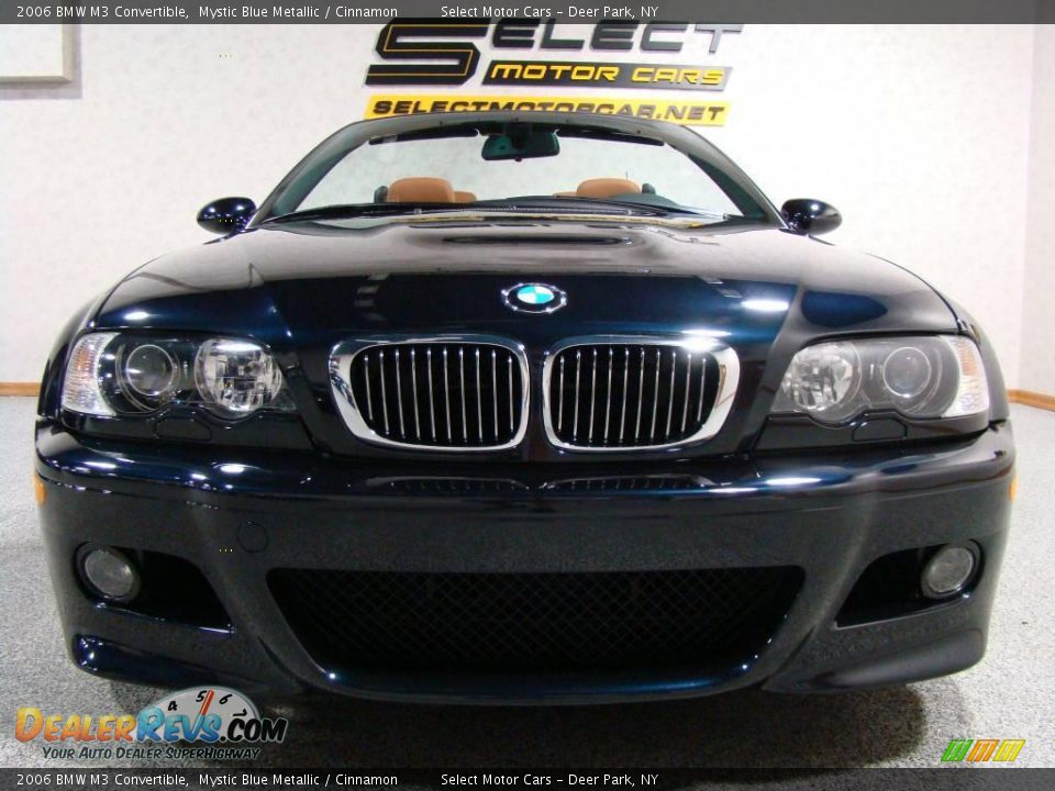 2006 BMW M3 Convertible Mystic Blue Metallic / Cinnamon Photo #2