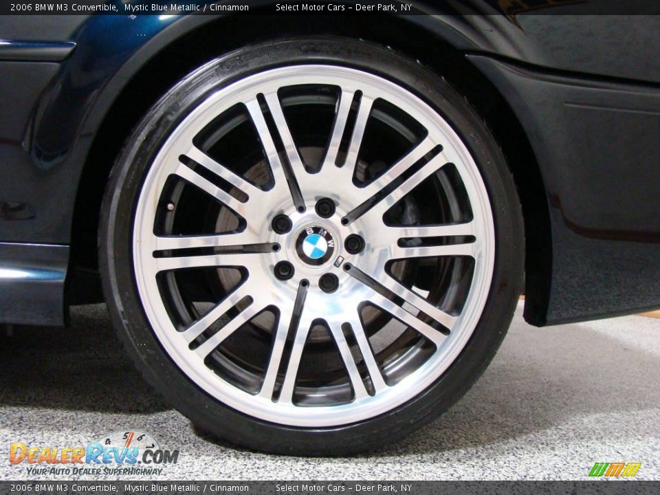 2006 BMW M3 Convertible Mystic Blue Metallic / Cinnamon Photo #6