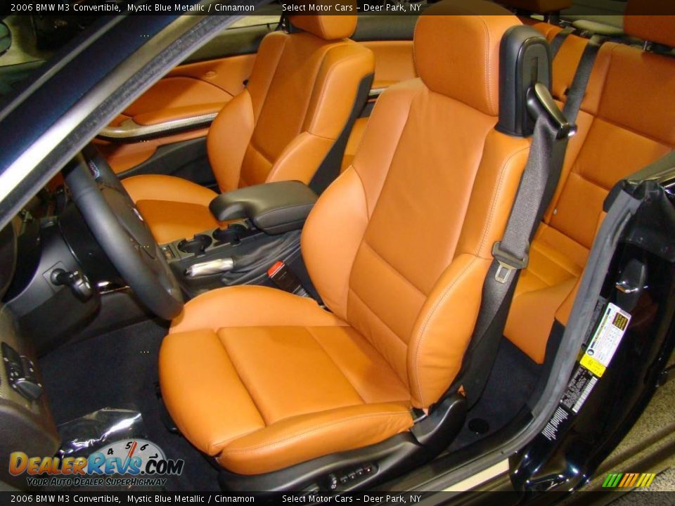 2006 BMW M3 Convertible Mystic Blue Metallic / Cinnamon Photo #7