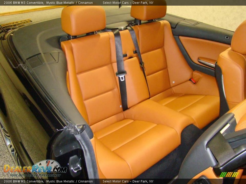 2006 BMW M3 Convertible Mystic Blue Metallic / Cinnamon Photo #10