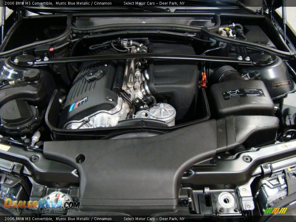 2006 BMW M3 Convertible Mystic Blue Metallic / Cinnamon Photo #13