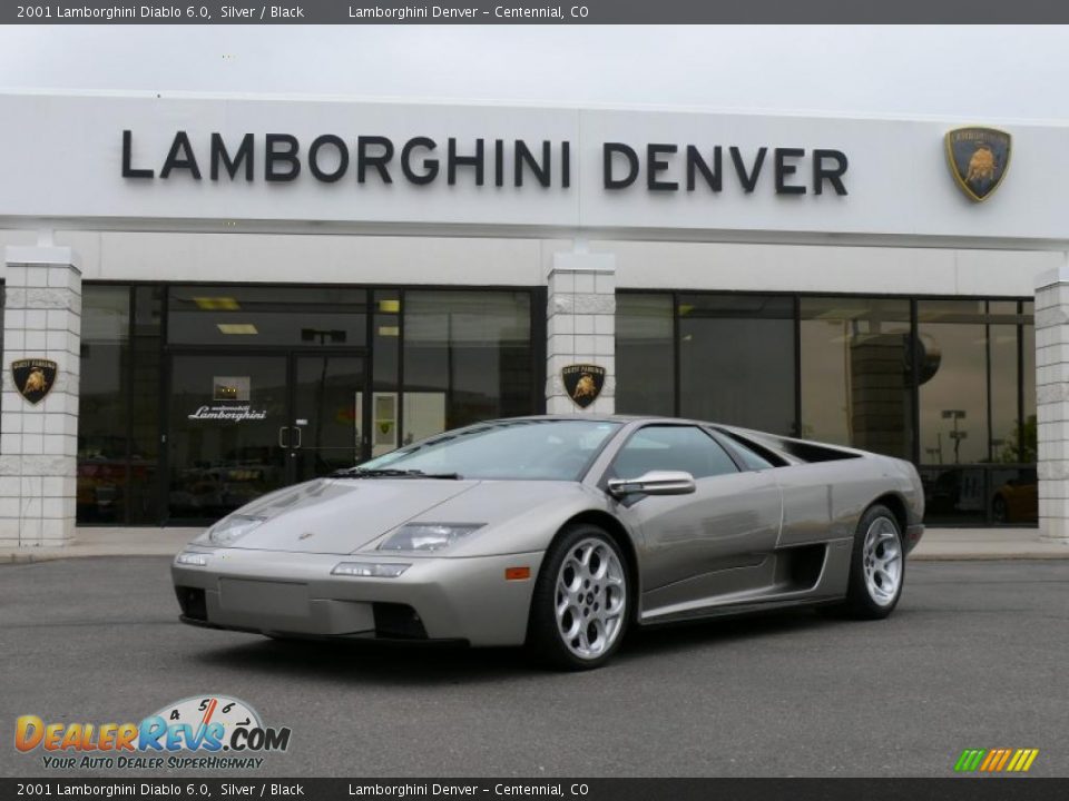 2001 Lamborghini Diablo 6.0 Silver / Black Photo #1