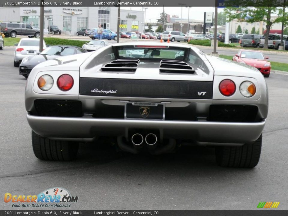 2001 Lamborghini Diablo 6.0 Silver / Black Photo #9