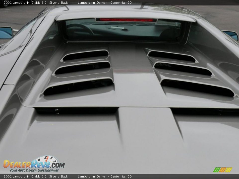2001 Lamborghini Diablo 6.0 Silver / Black Photo #10