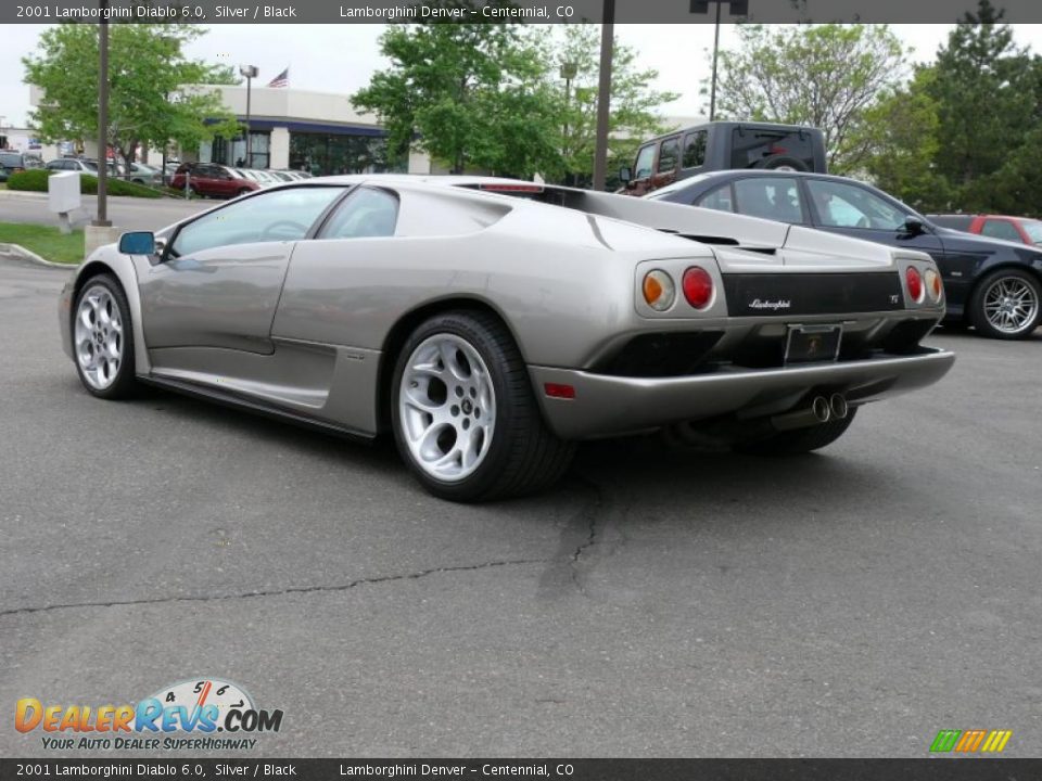 2001 Lamborghini Diablo 6.0 Silver / Black Photo #11
