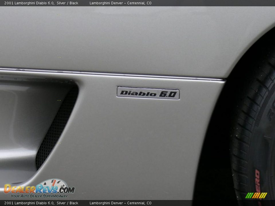 2001 Lamborghini Diablo 6.0 Silver / Black Photo #13