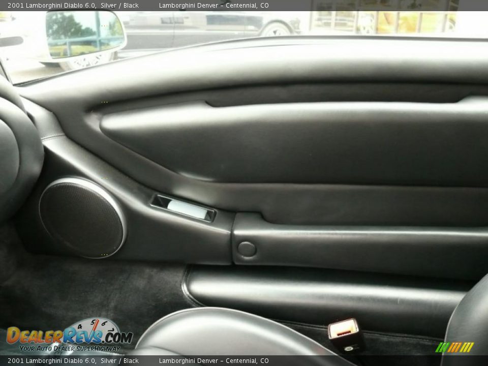 Black Interior - 2001 Lamborghini Diablo 6.0 Photo #23