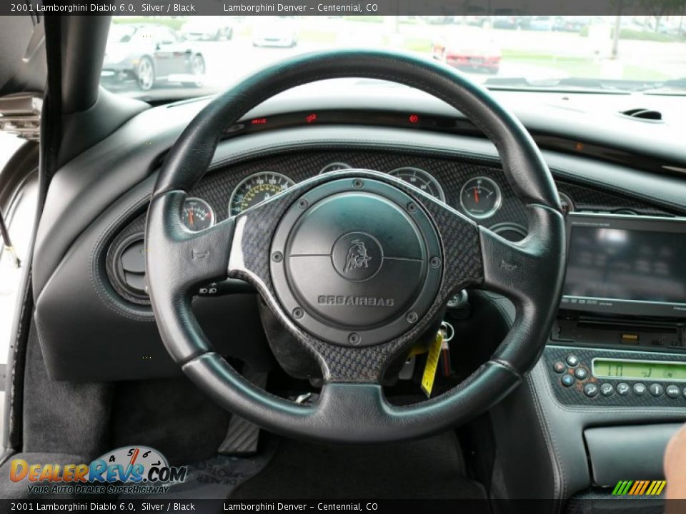 2001 Lamborghini Diablo 6.0 Steering Wheel Photo #26