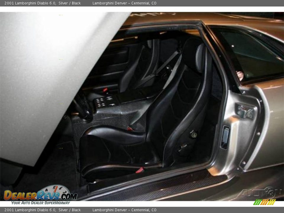 2001 Lamborghini Diablo 6.0 Silver / Black Photo #37