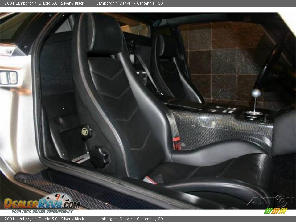 2001 Lamborghini Diablo 6.0 Silver / Black Photo #38