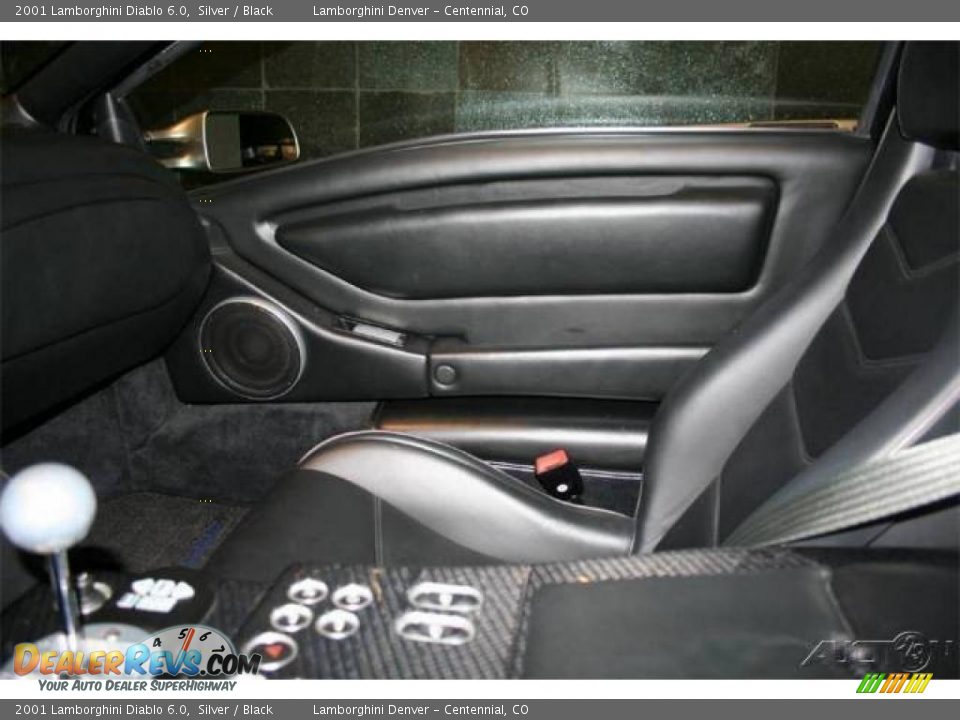 Black Interior - 2001 Lamborghini Diablo 6.0 Photo #41