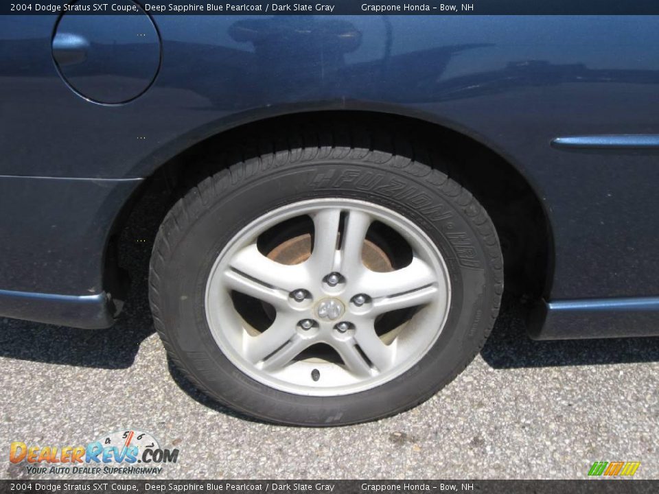 2004 Dodge Stratus SXT Coupe Deep Sapphire Blue Pearlcoat / Dark Slate Gray Photo #4