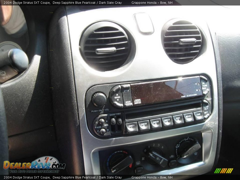 2004 Dodge Stratus SXT Coupe Deep Sapphire Blue Pearlcoat / Dark Slate Gray Photo #7