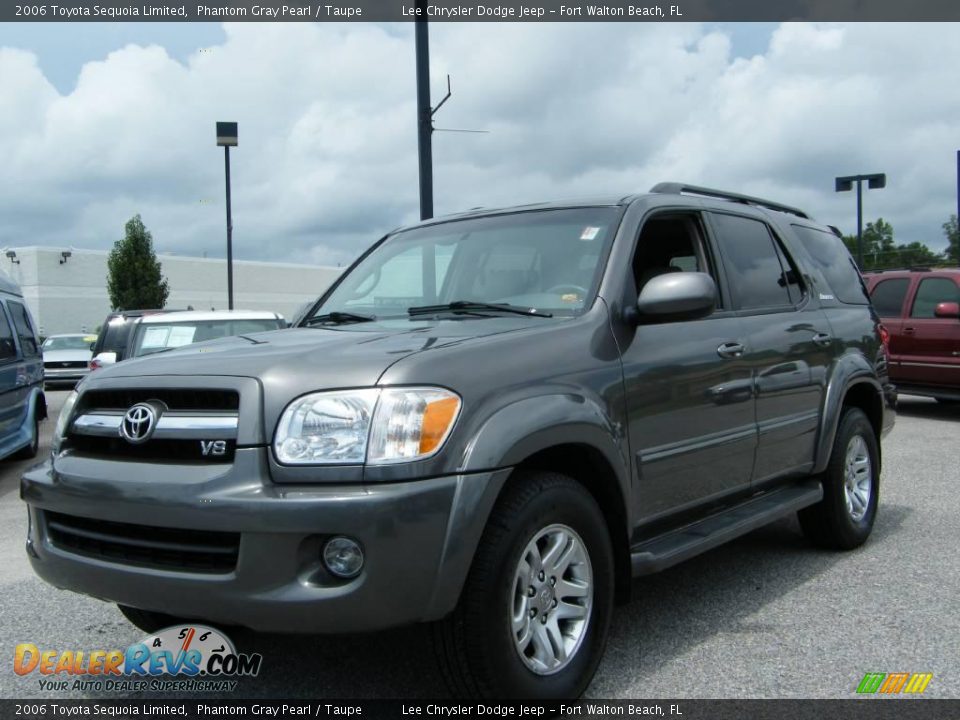 2006 Toyota Sequoia Limited Phantom Gray Pearl / Taupe Photo #1